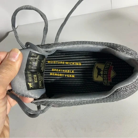 Irish Setter Womens Nisswa Oxford Safety Toe Slip Resistant Wide Fit Work Shoe 8 - Picture 2 of 16